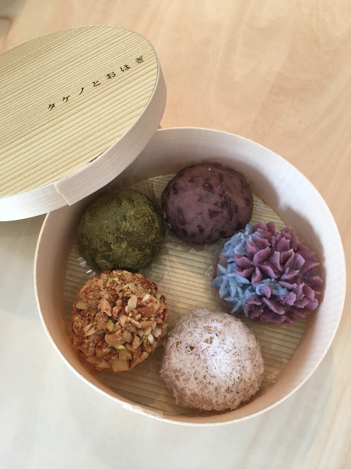 Japanese sweets - Ohagi — color palette from Meguro